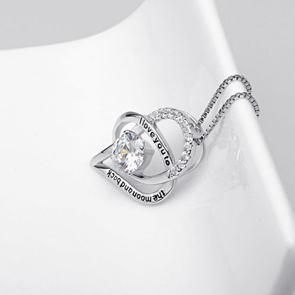 Personalized Heart Mom Necklace