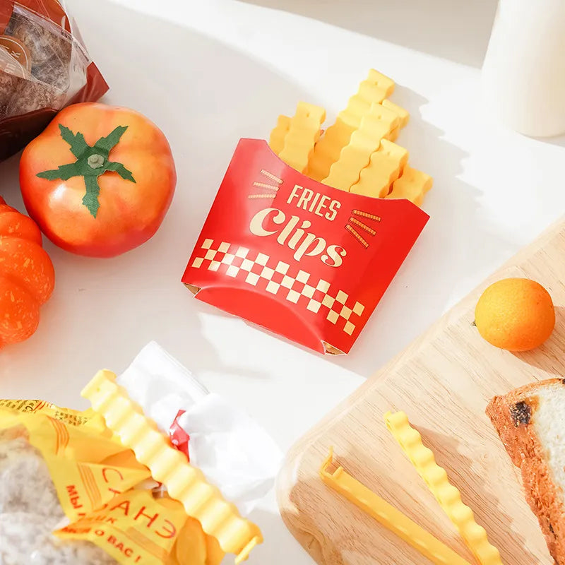 Funny Food Sealing Magnetic Chip Clip