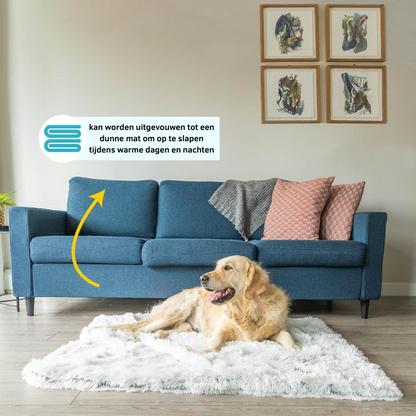 Luxury Calming Dog Blanket – Soft, Animal-Friendly Fabric for Improved Sleep and Comfort, Machine Washable, Multiple Sizes Available-5