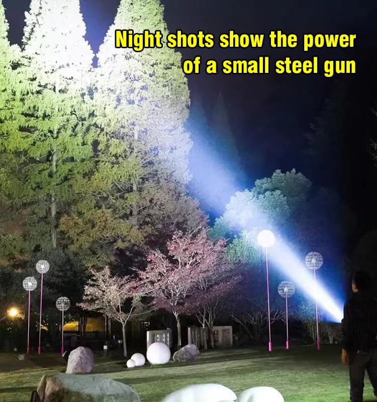 Compact Triple LED Mini Power Flashlight