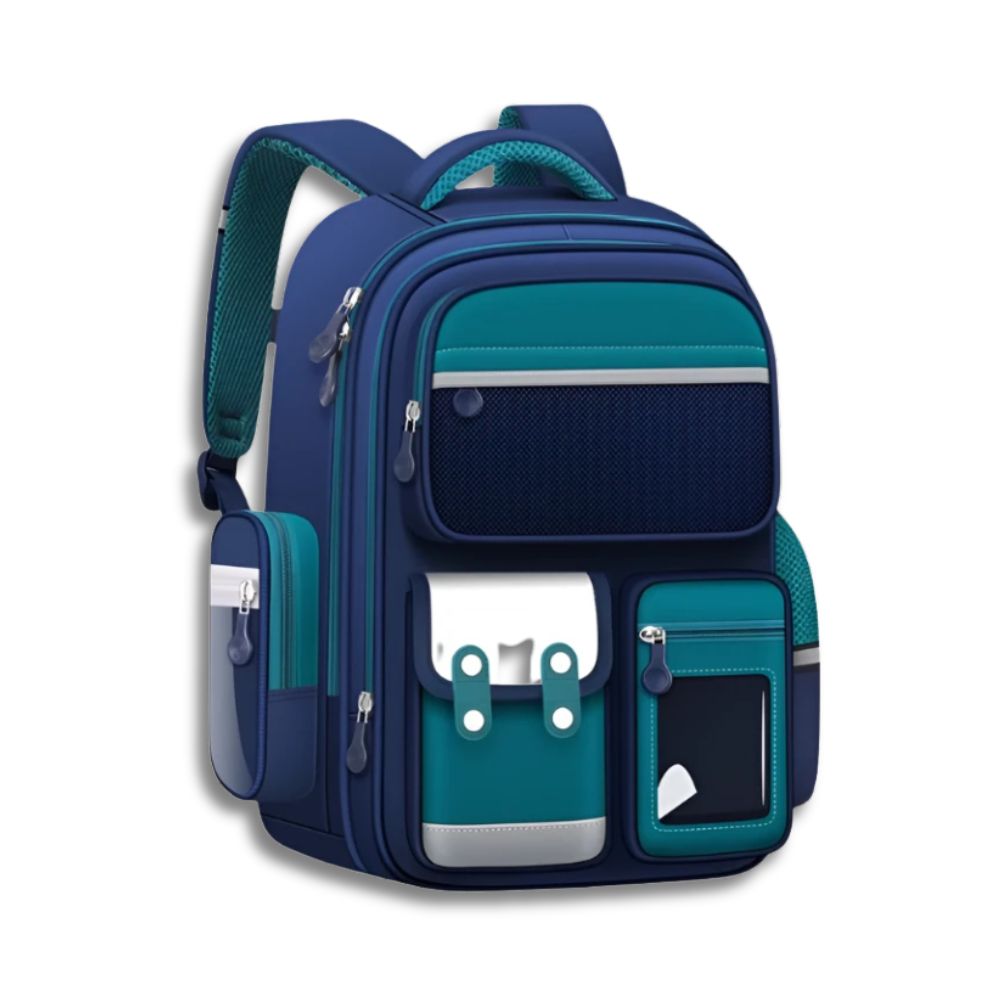 Durable Big Kids' Backpack – Waterproof School Bag with Fun Design