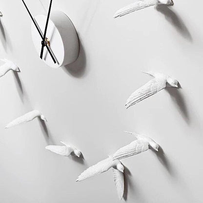 Stylish Bird Design Wall Clock