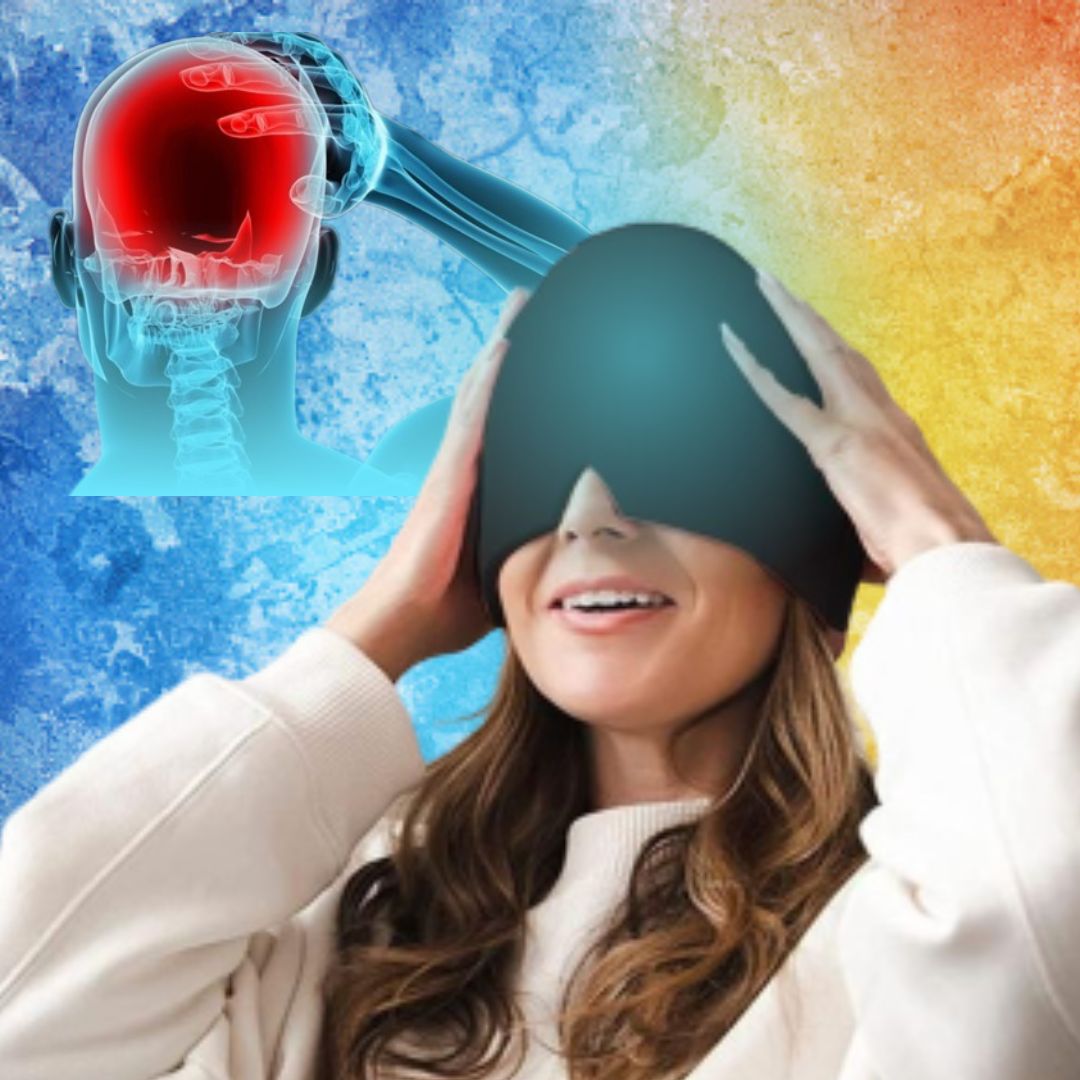 Cooling Migraine Relief Hat for Headache Pain