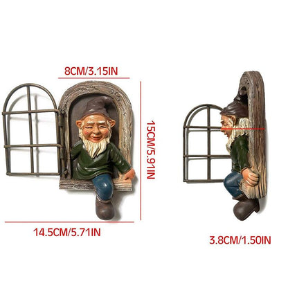 Cute Gnome Figure Garden Ornament