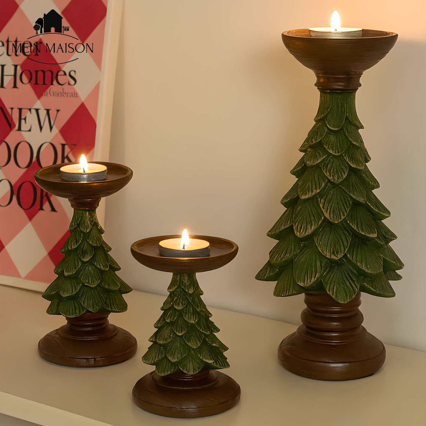 Traditional Warm Christmas Tree Lamp