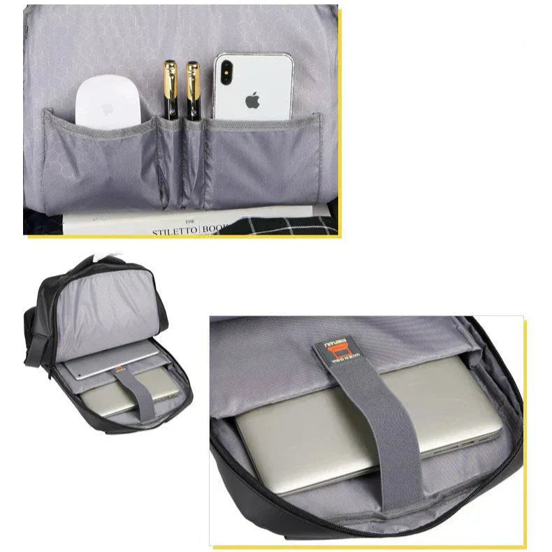 Waterproof Laptop Backpack with USB Charging Port