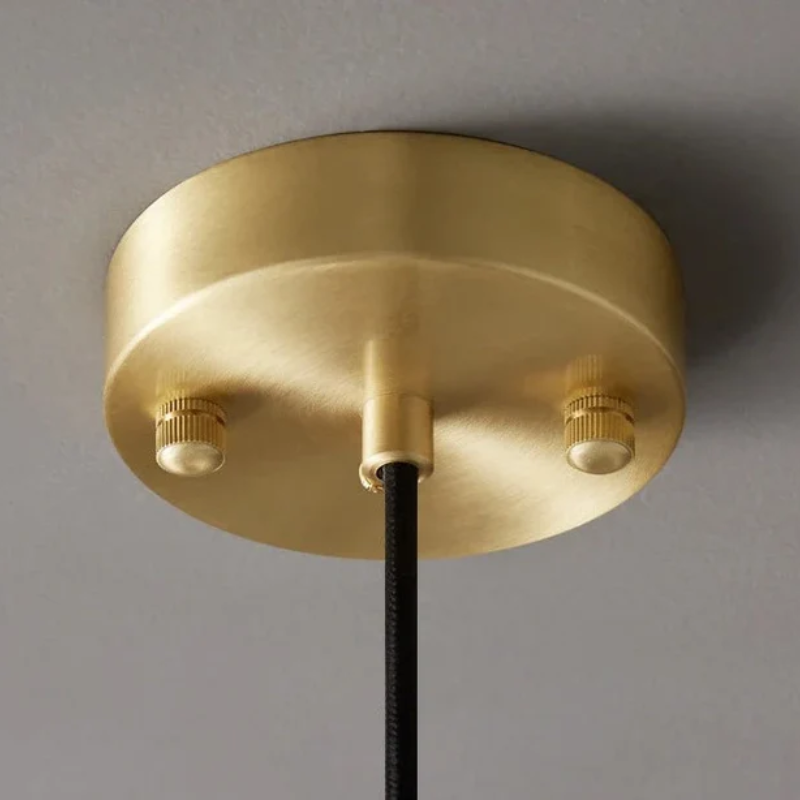 Simple Marble Hanging LED Light