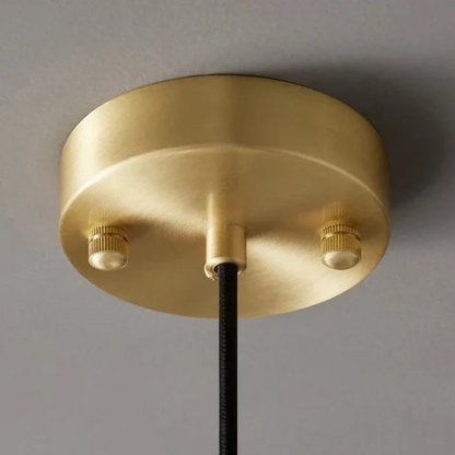 Simple Marble Hanging LED Light
