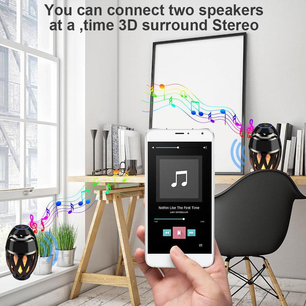Fesara LED Bluetooth Speaker with Warm Ambient Glow