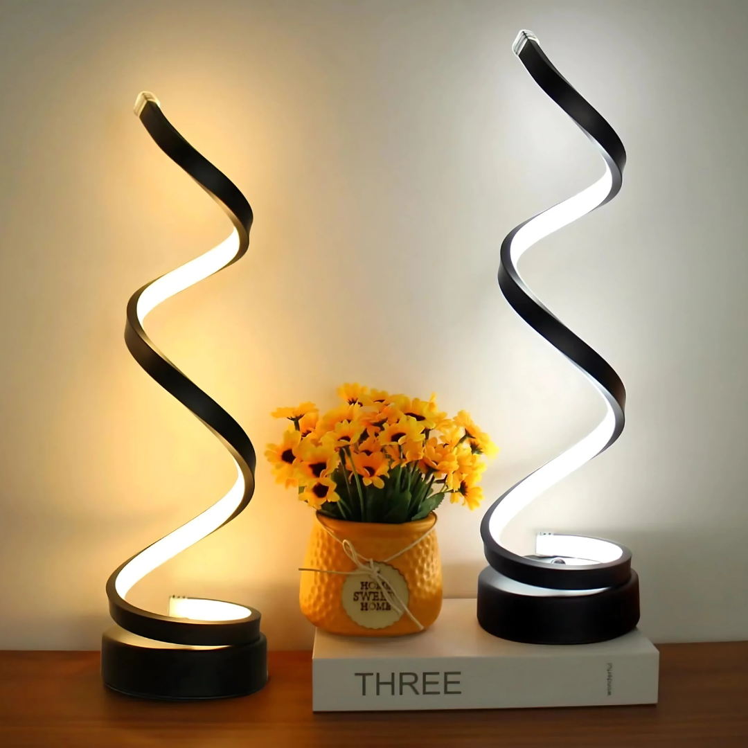Stylish Spiral LED Desk Lamp