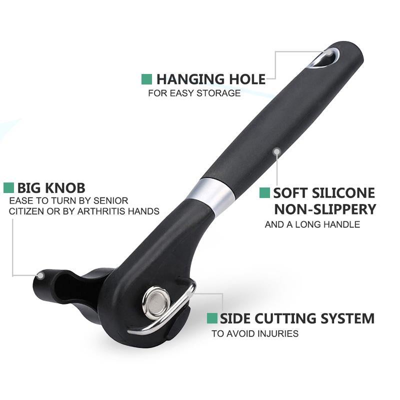 Easy Grip Stainless Steel Smooth Can Opener