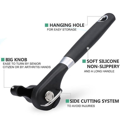 Easy Grip Stainless Steel Smooth Can Opener