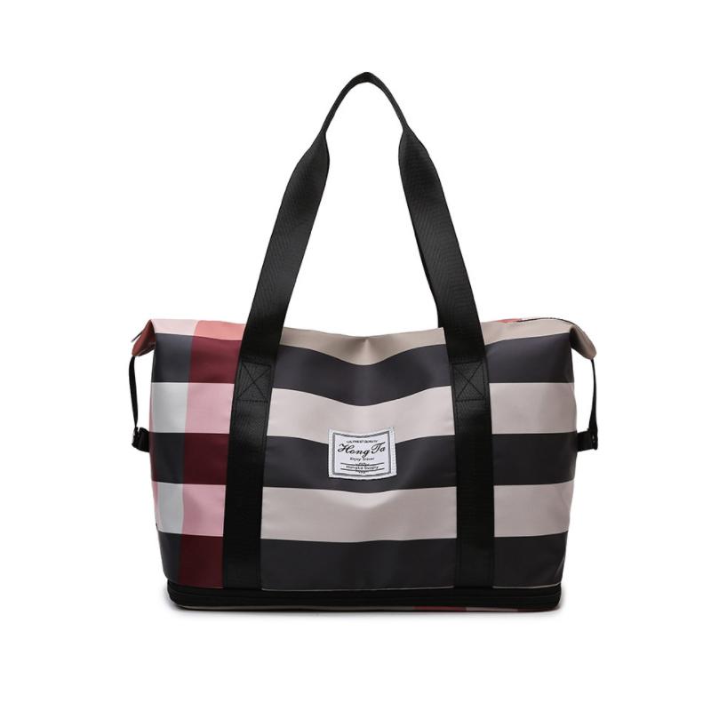 Stylish Checked Luggage Bag