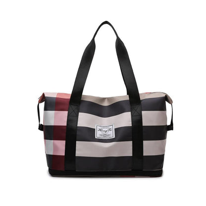 Stylish Checked Luggage Bag