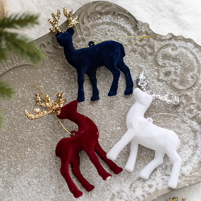 Shimmering Reindeer Christmas Ornament