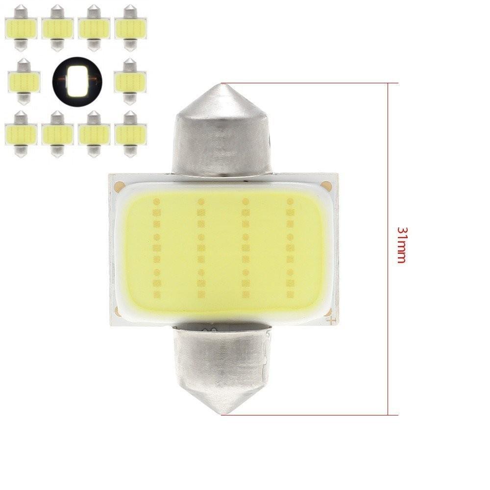 Premium 10pc Car LED Dome Light Kit 12V Bulb Lamps