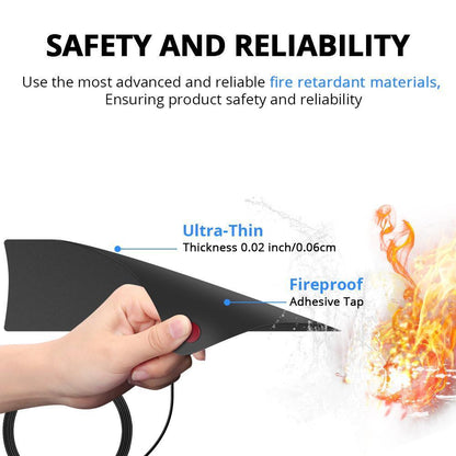 HD TV Antenna with Built-in Signal Amplifier Booster