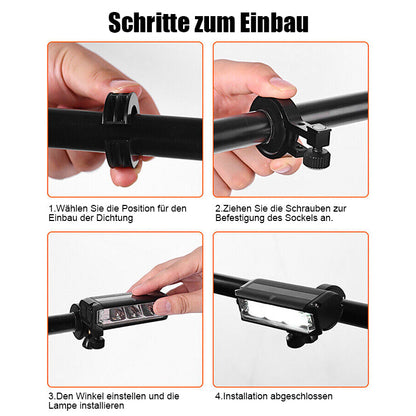 Bright Rechargeable Bike Headlight for Night Cycling