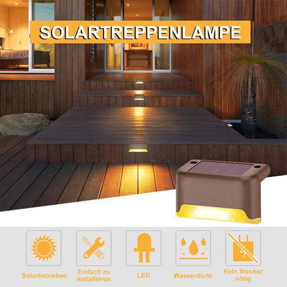 Waterproof Outdoor Solar Powered Garden Lamp