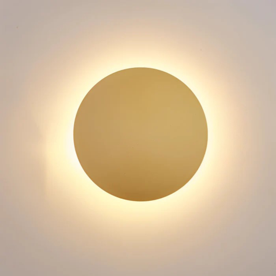Circular LED Wall Light | Contemporary Home Lighting