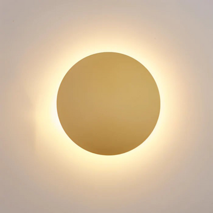 Circular LED Wall Light | Contemporary Home Lighting