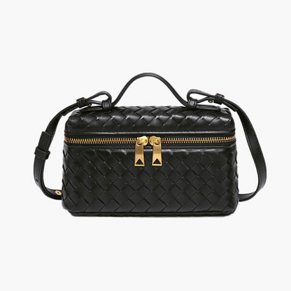 Stylish Woven Crossbody Purse for Women - Fesara