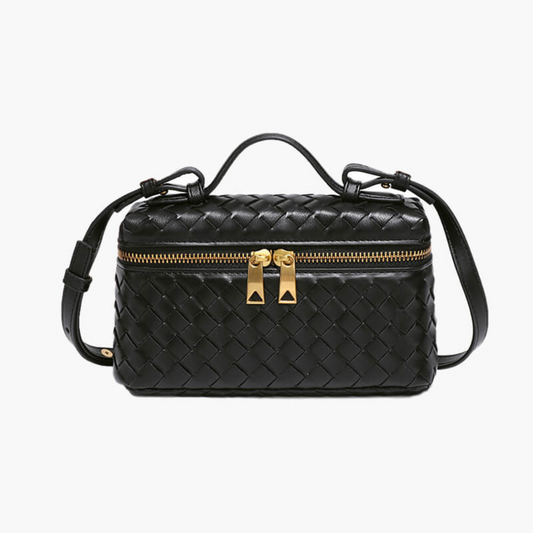 Stylish Woven Crossbody Purse for Women - Fesara