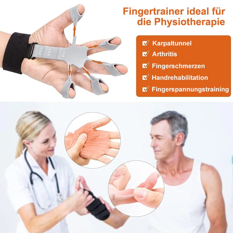 Hand Grip Strengthener Silicone Finger Exerciser