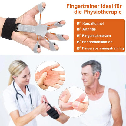 Hand Grip Strengthener Silicone Finger Exerciser