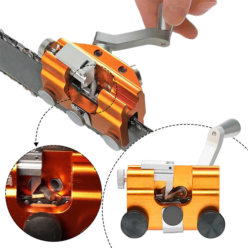 Portable Hand Chain Sharpener for Chainsaws