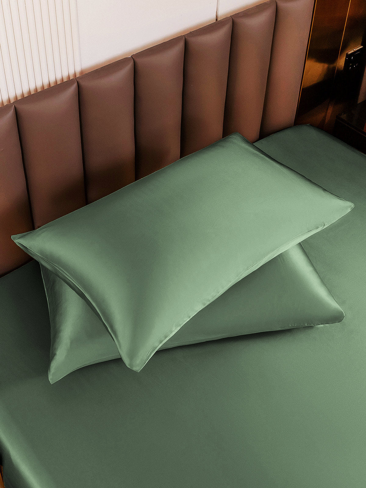 Soft Mulberry Silk Pillowcase Set with Hidden Zipper