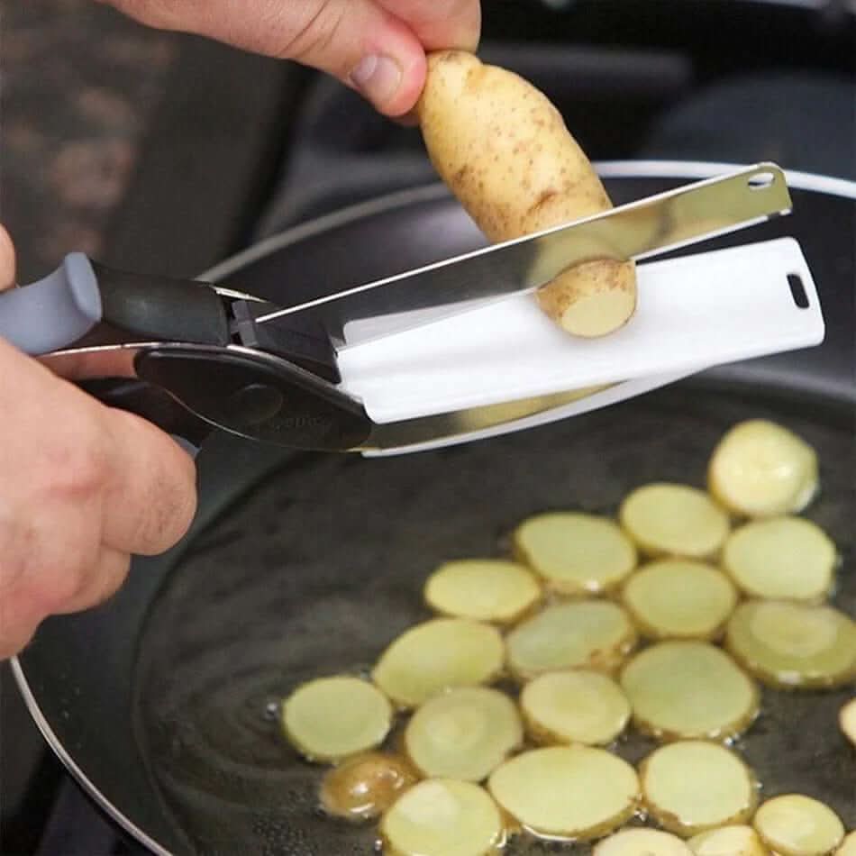 Fesara | Compact Kitchen Knife with Integrated Chopping Board