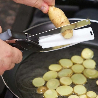 Fesara | Compact Kitchen Knife with Integrated Chopping Board