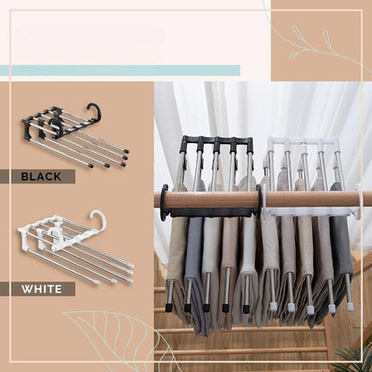 Organized Closet Storage Pants Hangers