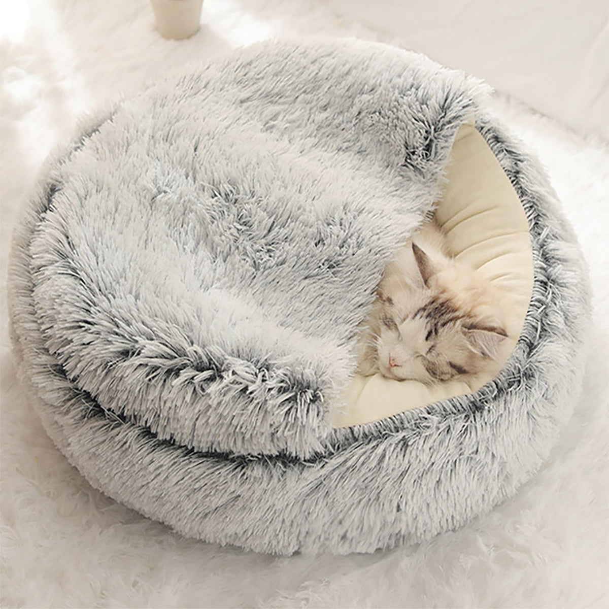 Cozy Pet Bed for Calming Sleep
