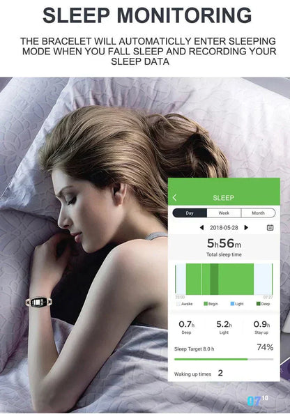 Water Resistant Sports Watch – Fitness Tracker for Ladies