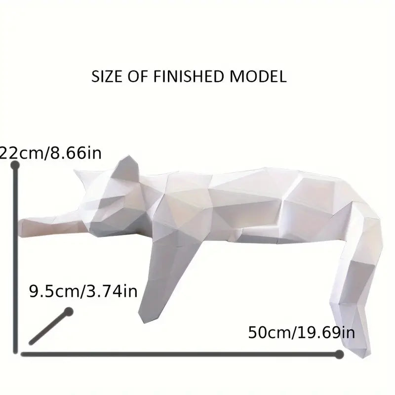 Stylish Feline Home Decor Figurine