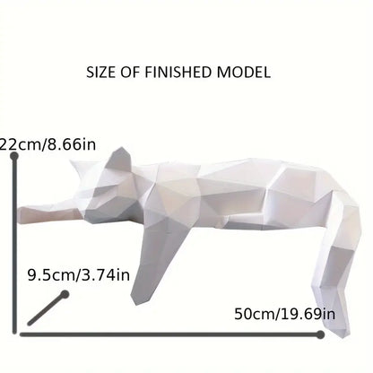 Stylish Feline Home Decor Figurine