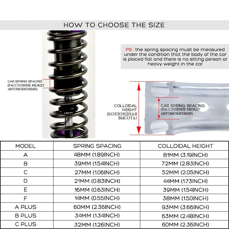 Premium Car Suspension Shock Absorber Kit