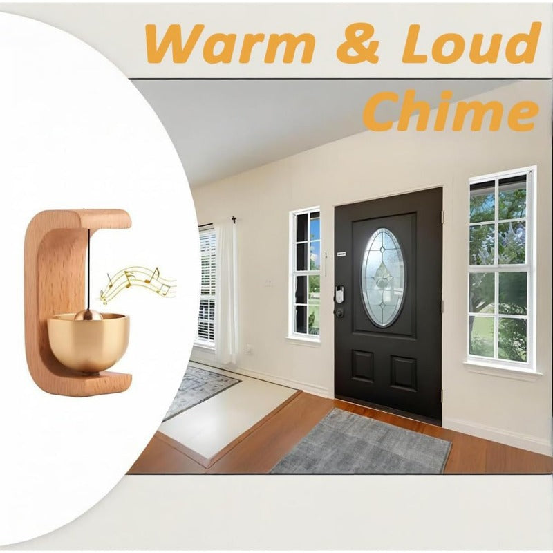 Modern Wooden Magnetic Door Bell