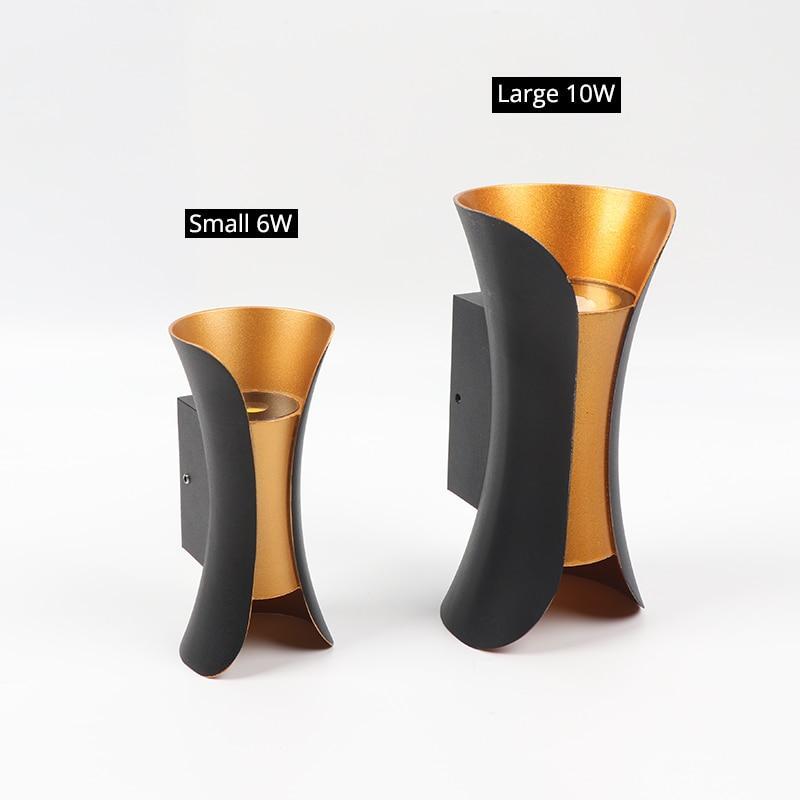 Modern Outdoor Wall Mount LED Lamp