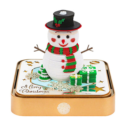 Fun Holiday Desk Calendar Lamp