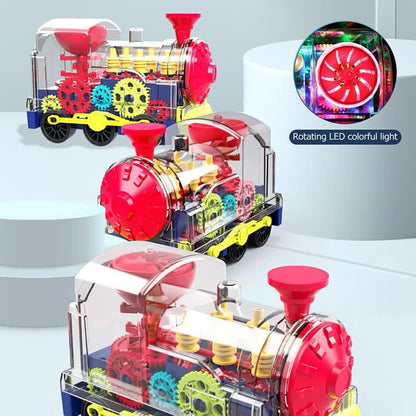 Clear Kids Train Toy Set