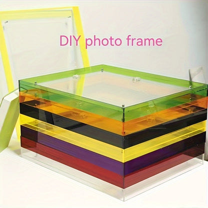 Stylish Clear Picture Frame for Home Decor