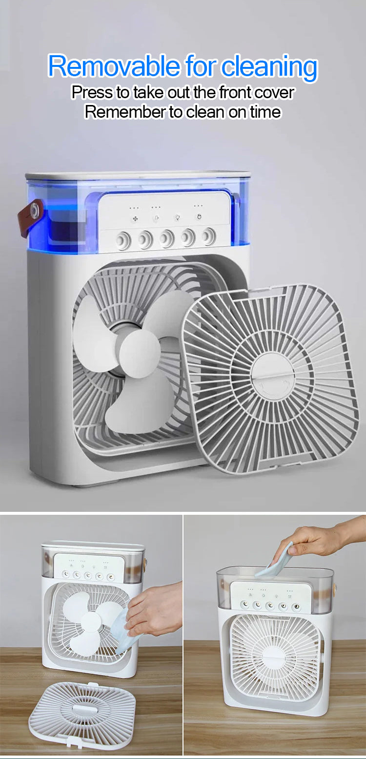 Compact Personal Mini Air Cooler Fan