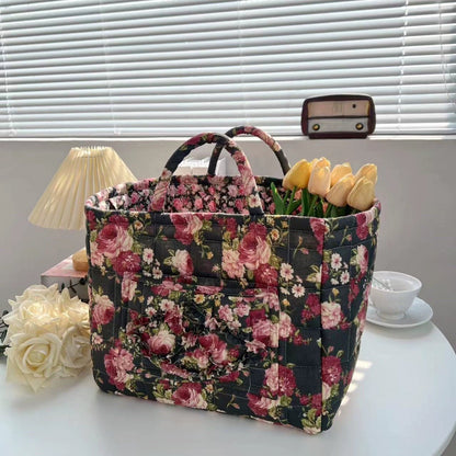 Rustic Woven Cloth Storage Basket