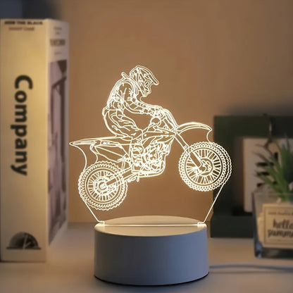 High Speed 3D LED Motorcycle Lights
