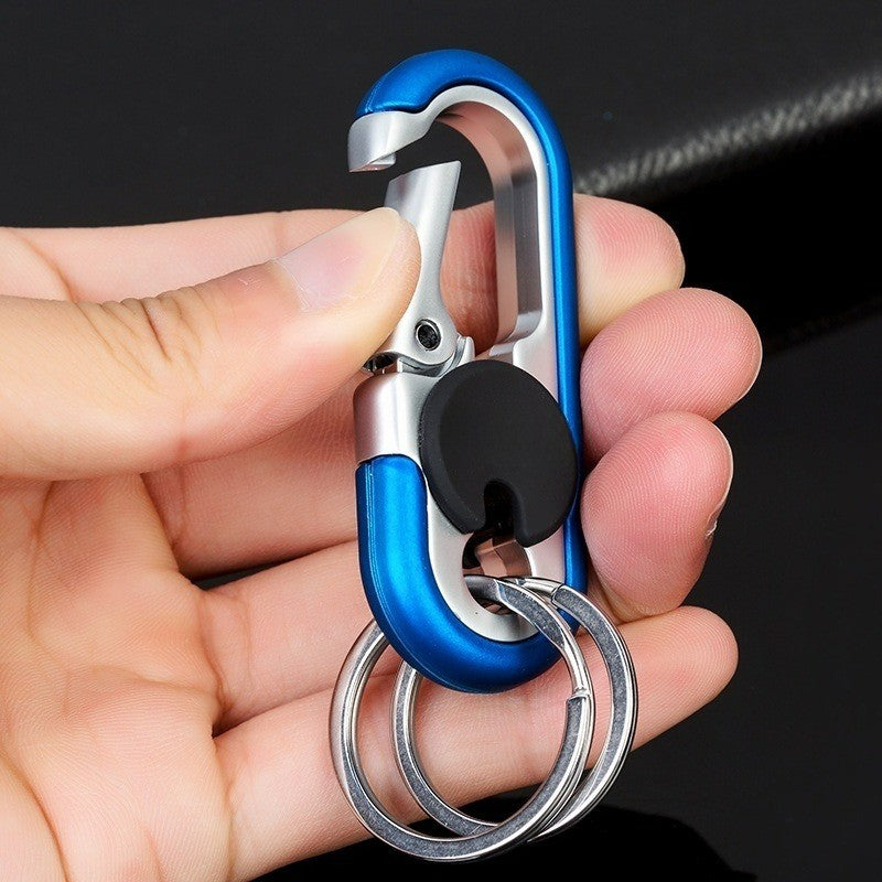 Compact Key Holder Stainless Steel Keychain