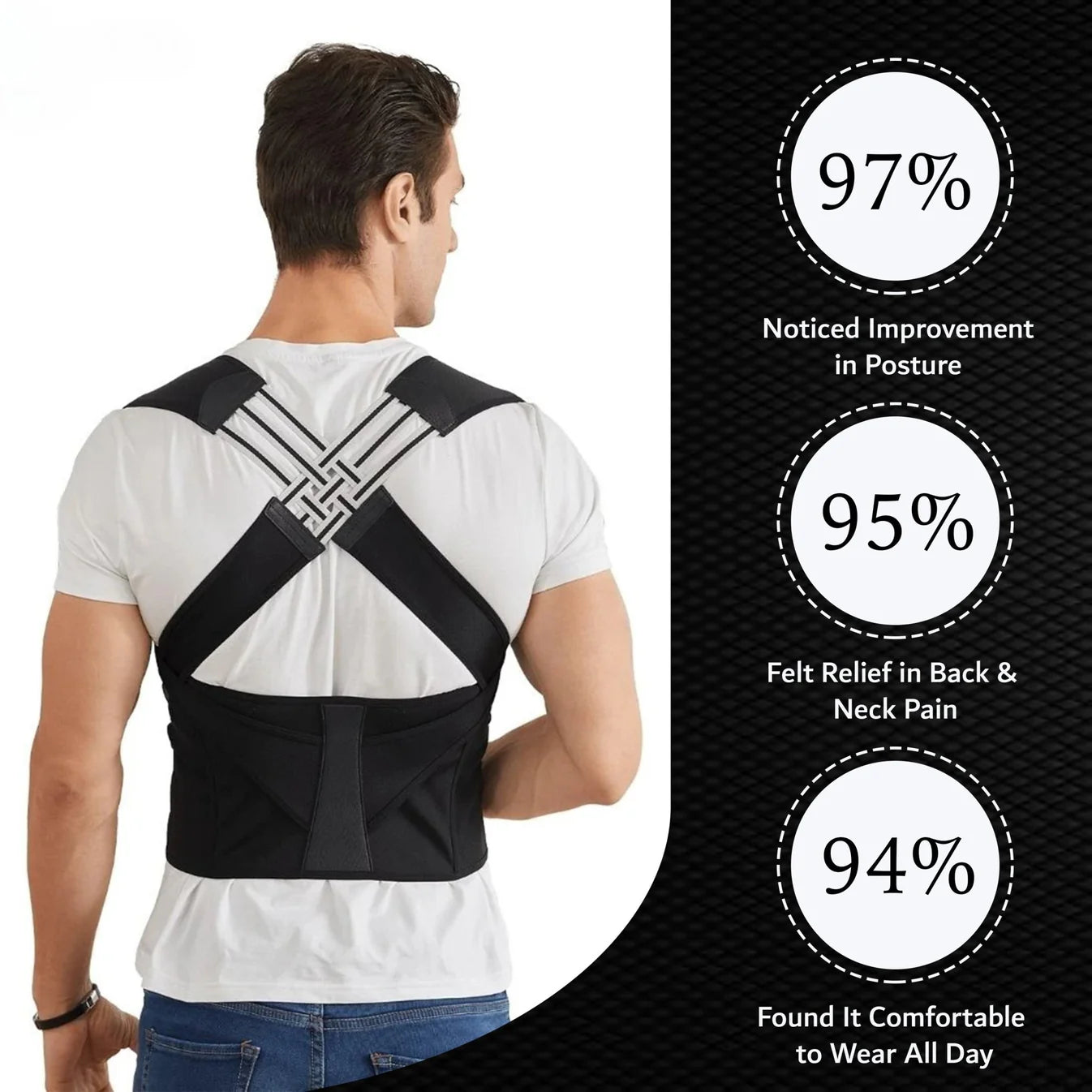 Posture Correcting Back Support Brace - Fesara