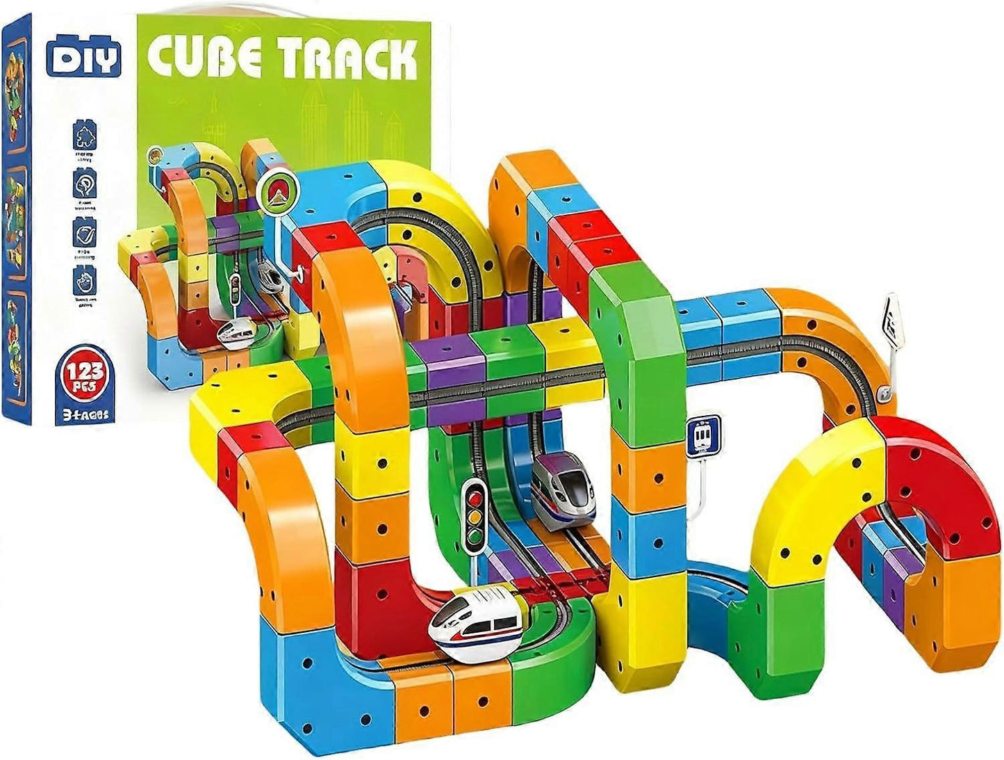 Fun Kids Magnetic Building Track Set